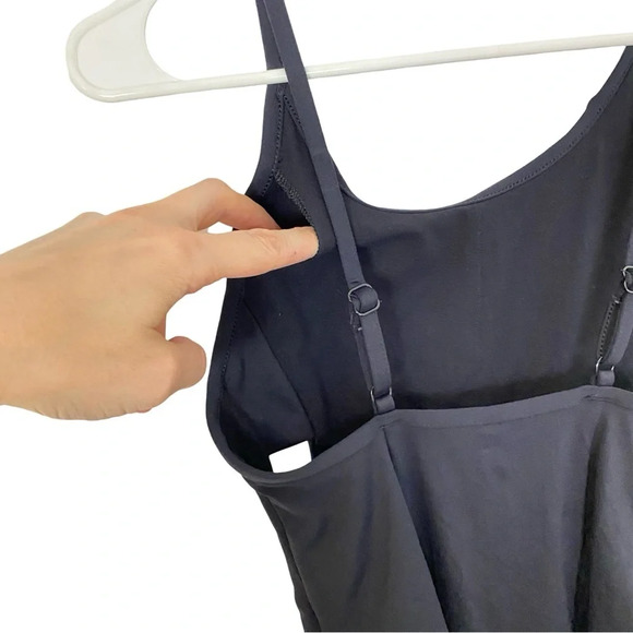 Gymshark Horizon Swimsuit Womens Small Black One Piece Bathing Suit Open Sides - Picture 5 of 12